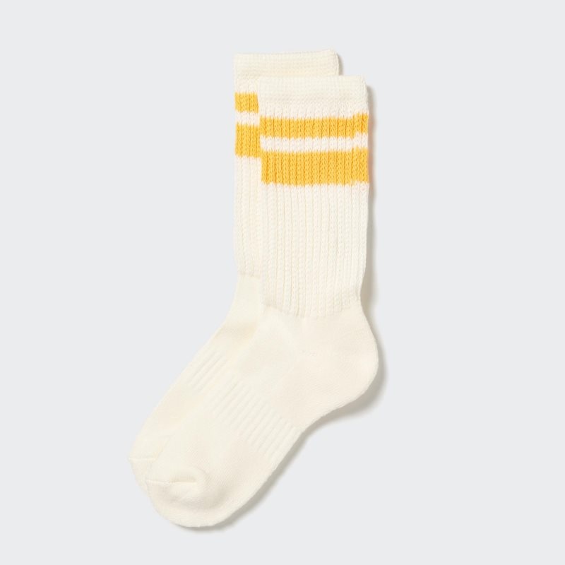 Calcetines Uniqlo Pile Lined Hombre Blancas | 2777240