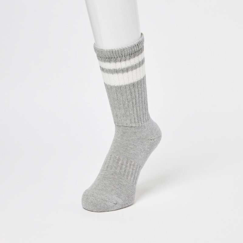 Calcetines Uniqlo Pile Lined Hombre Gris | 4848253