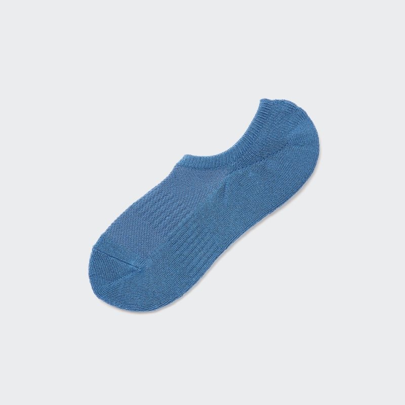 Calcetines Uniqlo Pile Low Cut Hombre Azules | 5258875