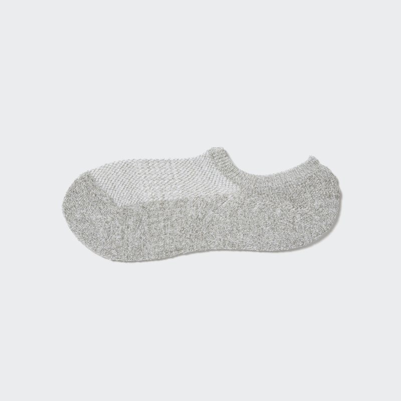 Calcetines Uniqlo Pile Low Cut Hombre Gris | 8815380