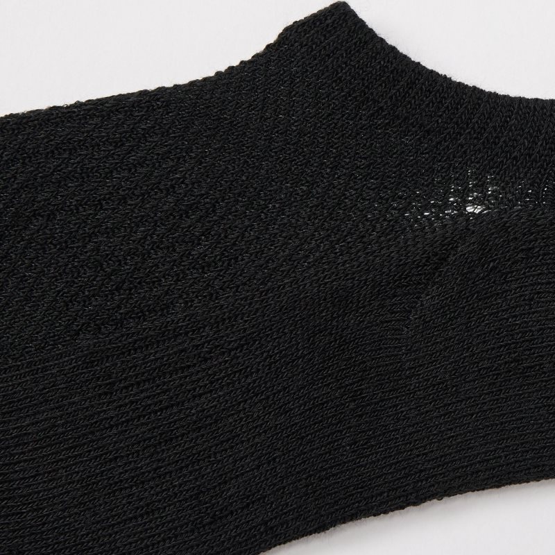 Calcetines Uniqlo Pile Low Cut Hombre Negras | 4761222