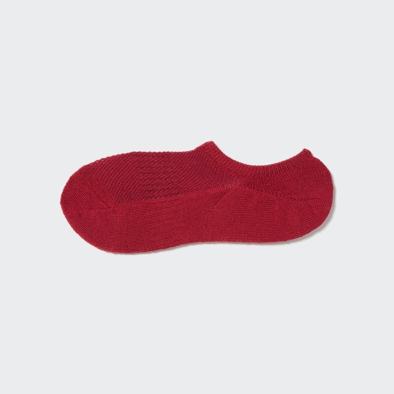 Calcetines Uniqlo Pile Low Cut Hombre Rojas | 277417