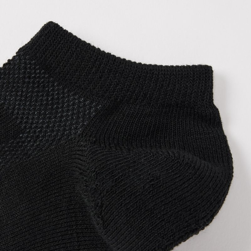 Calcetines Uniqlo Pile Mesh Short Hombre Negras | 4677104