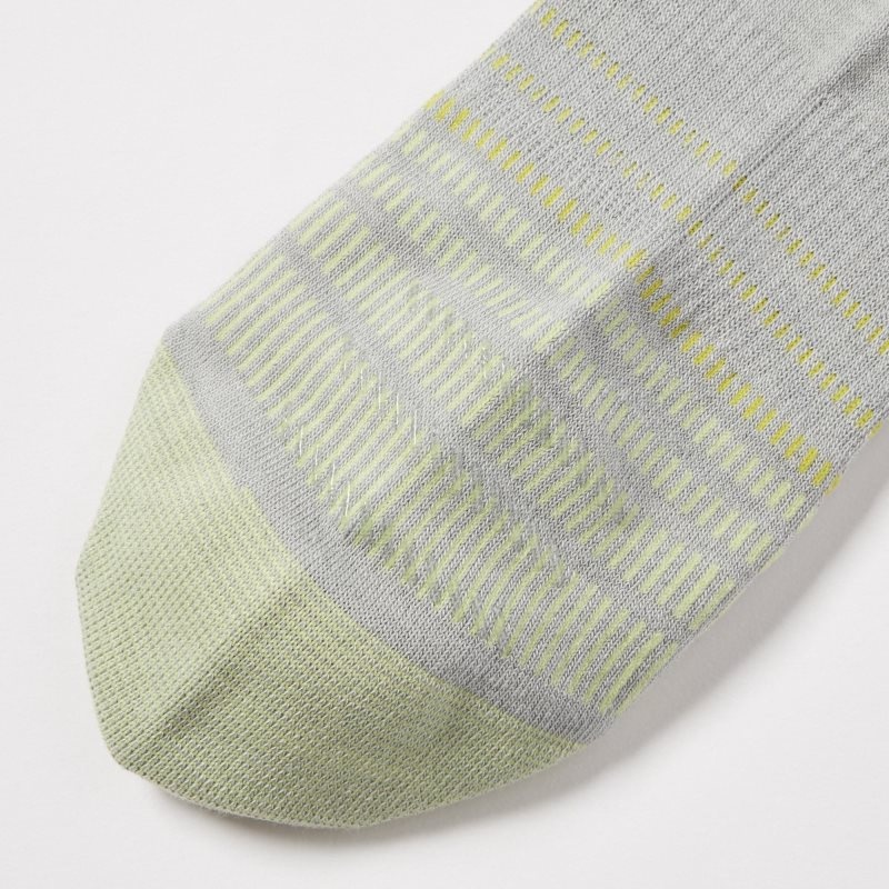 Calcetines Uniqlo Sports Layered Half Hombre Gris | 8521215