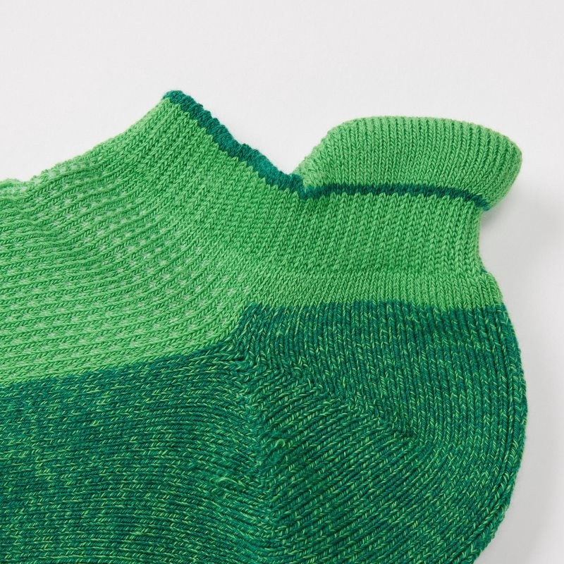 Calcetines Uniqlo Sports Pile-lined Short Hombre Verde | 6653300
