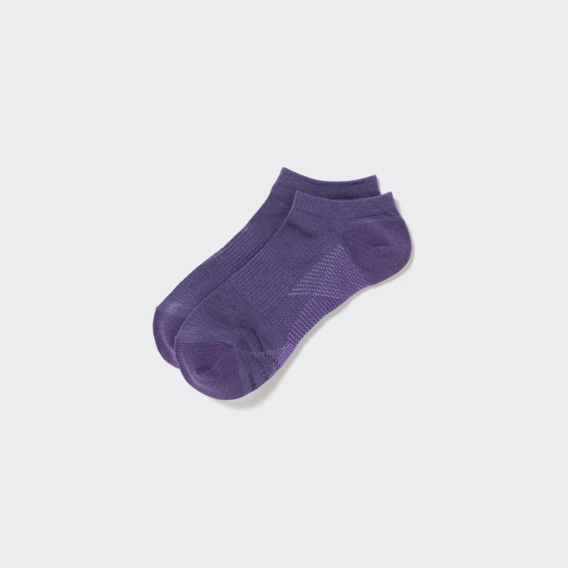 Calcetines Uniqlo Sports Short Hombre Moradas | 1392892