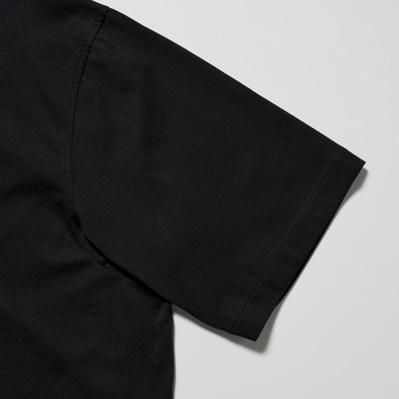 Camisa Polo Uniqlo Airism Regular Collar Hombre Negras | 8730546