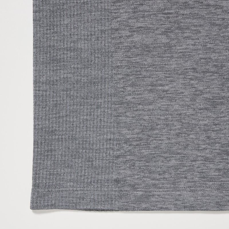 Camisa Polo Uniqlo Dry-ex Gradient Hombre Gris | 8230681