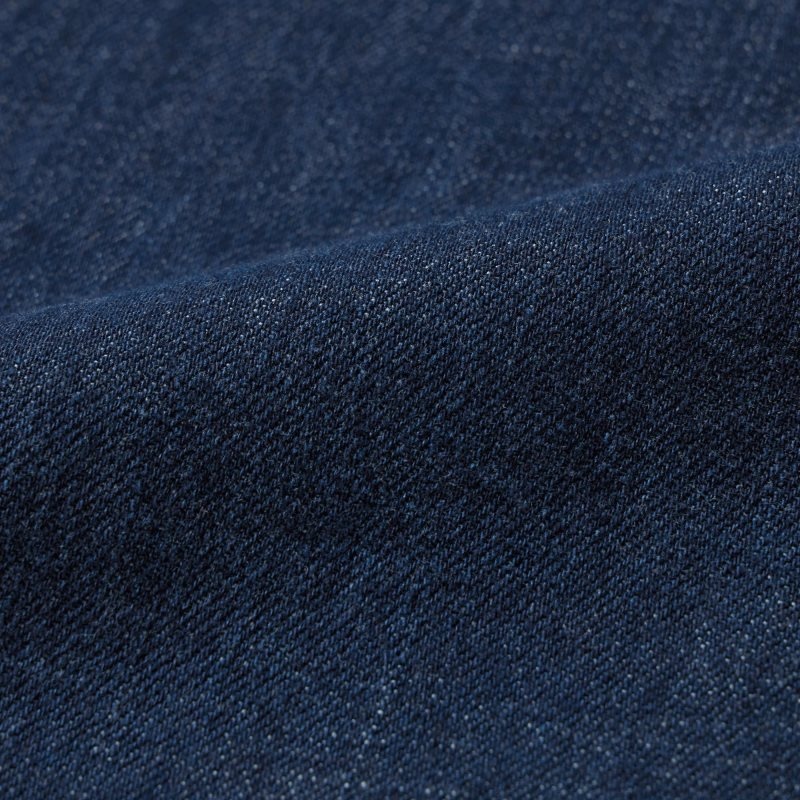 Camisas Uniqlo Denim Utility Long-sleeve Overshirt Hombre Azules | 858987