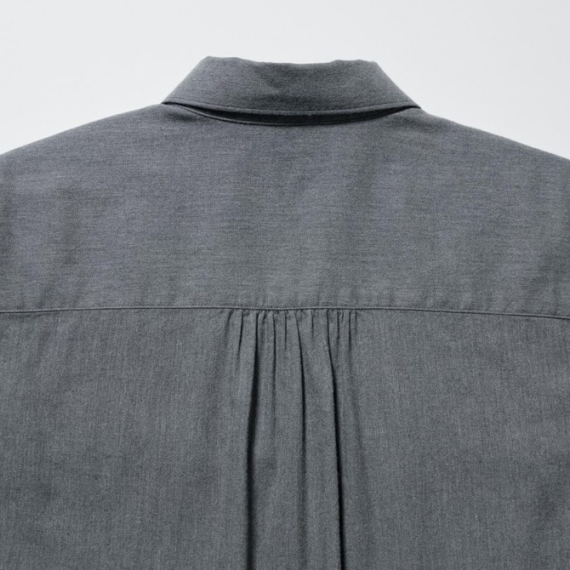 Camisas Uniqlo Soft Brushed Long-Sleeve Mujer Rosas | 8575031