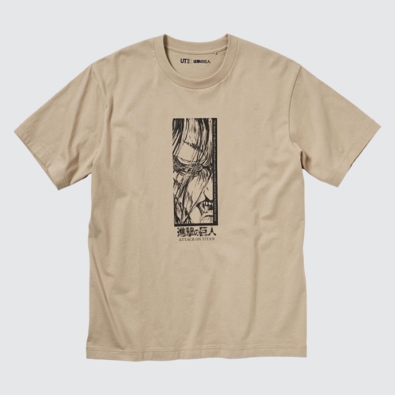Camiseta Uniqlo Attack on Titan UT Short-Sleeve The 