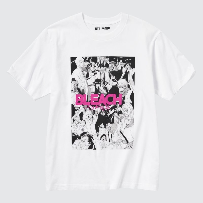 Camiseta Uniqlo Bleach: Thousand-year Blood War Ut Short-sleeve Graphic Hombre Blancas | 6528928