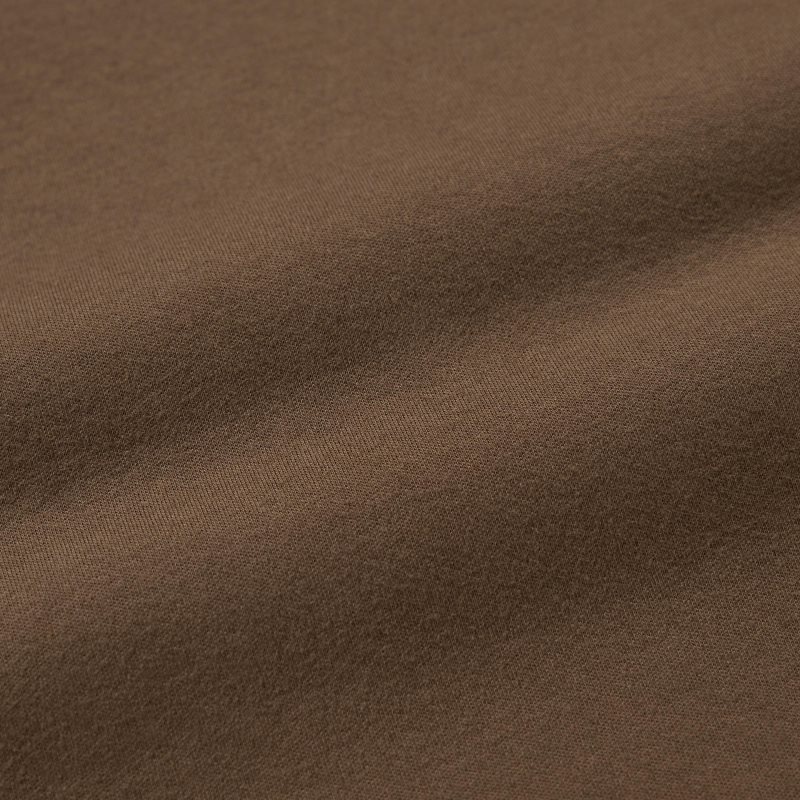 Camiseta Uniqlo Brushed Cotton Turtleneck Long-sleeve Hombre Marrones | 9737924