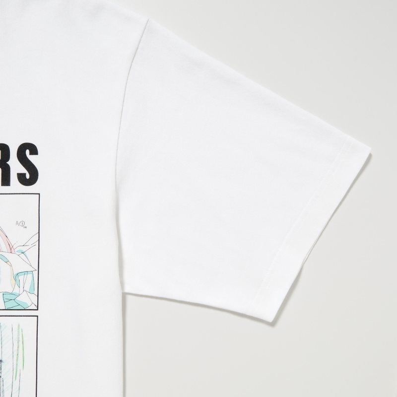 Camiseta Uniqlo Chainsaw Man × Kosuke Kawamura Short Sleeve Ut Oversized Hombre Blancas | 2784133