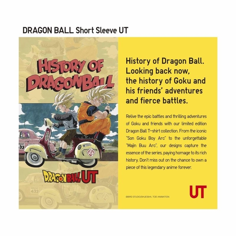 Camiseta Uniqlo Dragon Ball Ut Short-sleeve Graphic Hombre Moradas | 5894901