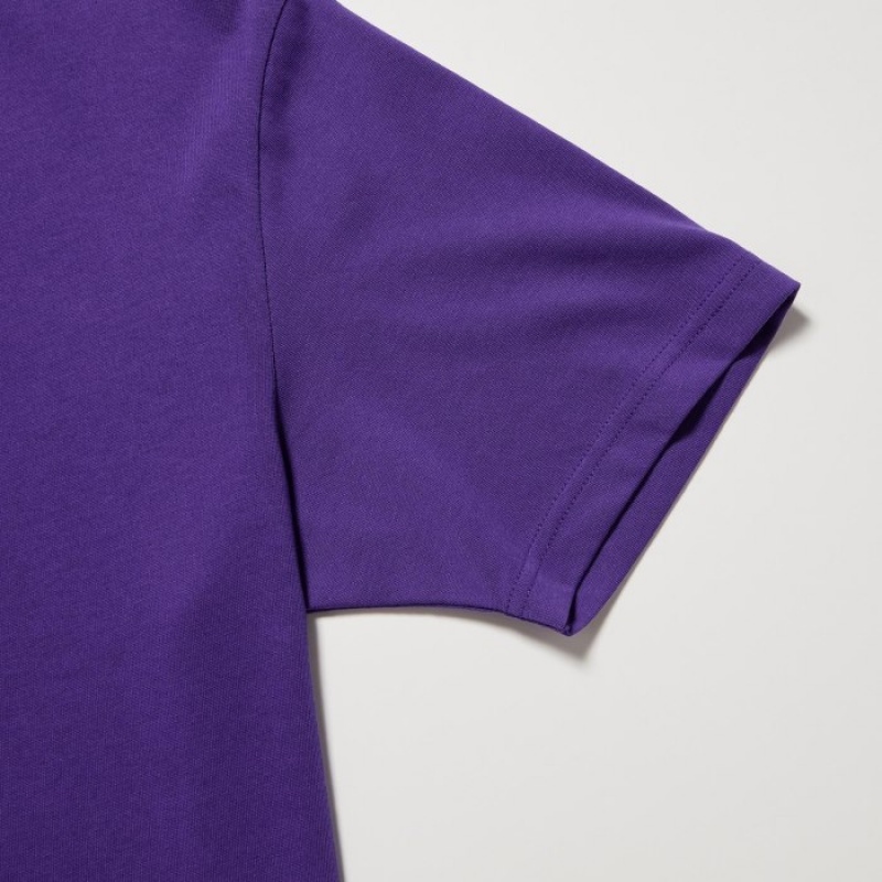 Camiseta Uniqlo Dry Color Crew Neck Short-Sleeve Mujer Blancas | 8098364