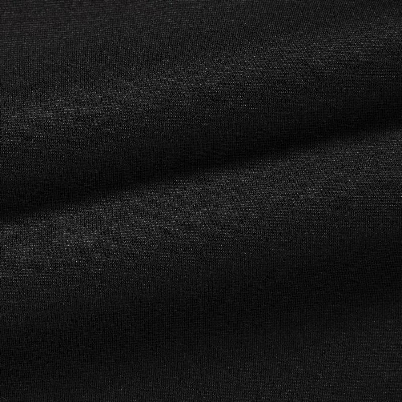 Camiseta Uniqlo HEATTECH Scoop Neck Long-Sleeve Mujer Rosas | 8999511