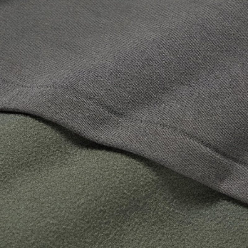 Camiseta Uniqlo HEATTECH Ultra Warm Crew Neck Long-Sleeve Mujer Gris | 1468591