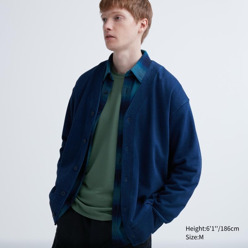 Camiseta Uniqlo Heattech Cotton Crew Neck Extra Warm Hombre Verde Oliva | 6850134
