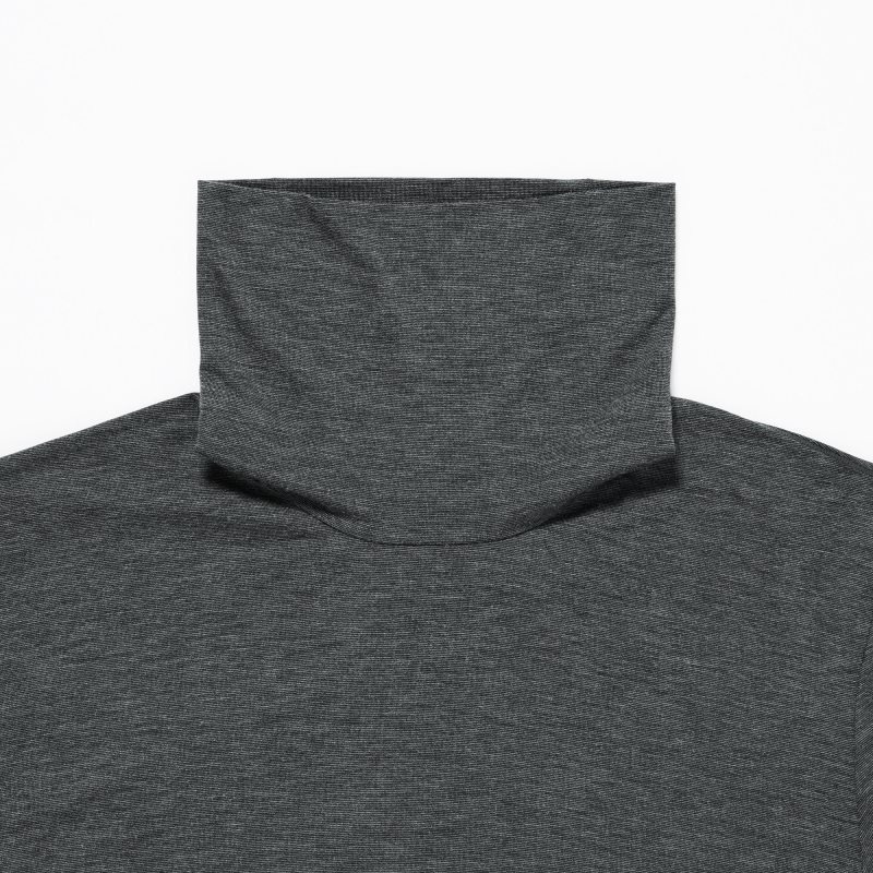 Camiseta Uniqlo Heattech Turtleneck Hombre Gris | 4638314