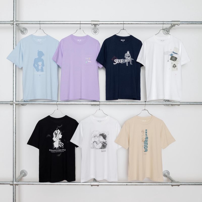 Camiseta Uniqlo Introduction Of Detective Conan Case Closed Ut Short-sleeve Graphic Hombre Beige | 1687556