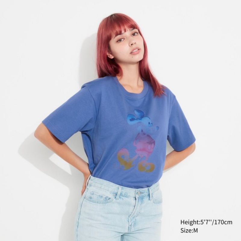 Camiseta Uniqlo MAGIC FOR ALL FOREVER UT Short-Sleeve Mujer Blancas | 6669324