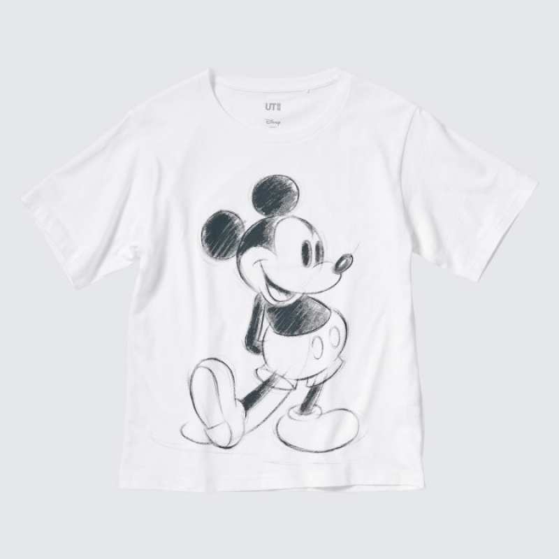 Camiseta Uniqlo Magic For All Classics Short-Sleeve UT Mujer Blancas | 1566999