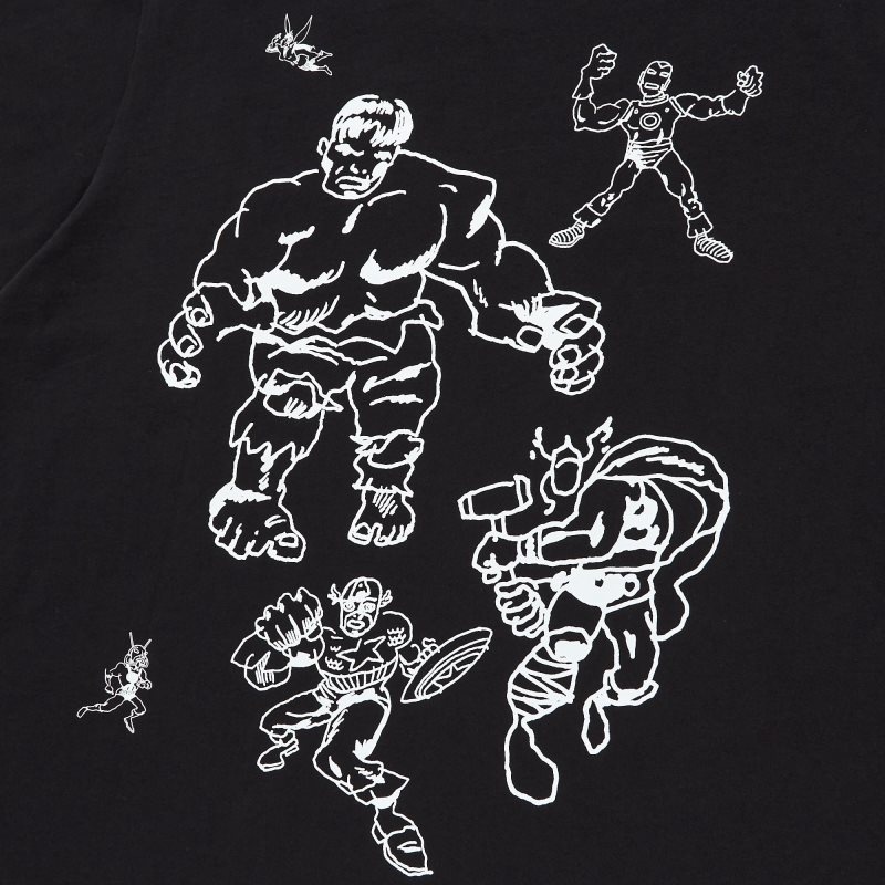 Camiseta Uniqlo Magic For All Favorites Ut Short-sleeve Graphic Hombre Negras | 801682