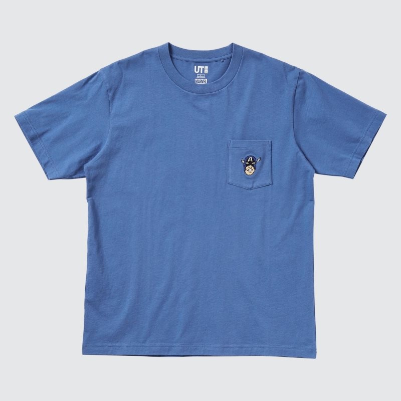 Camiseta Uniqlo Magic For All Timeless Favorites Ut Short-sleeve Graphic Hombre Azules | 6561836