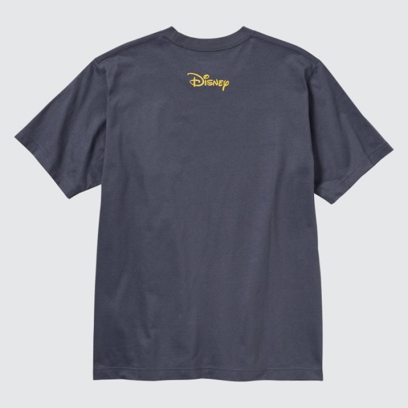 Camiseta Uniqlo Mickey Shines UT Short-Sleeve Mujer Gris | 5320986