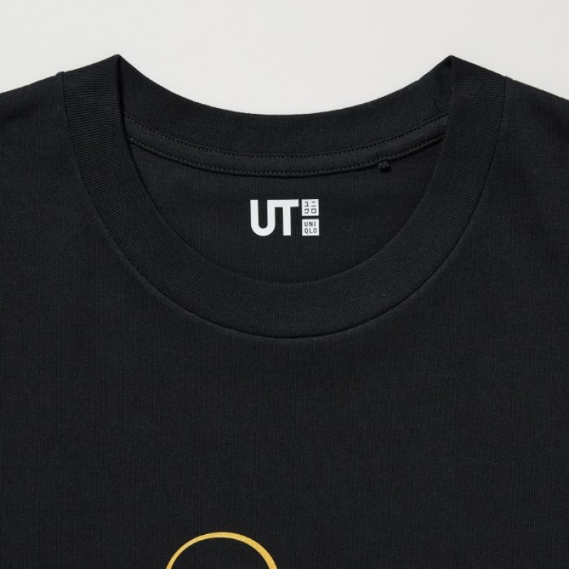 Camiseta Uniqlo Mickey Shines UT Short-Sleeve Mujer Negras | 8410362