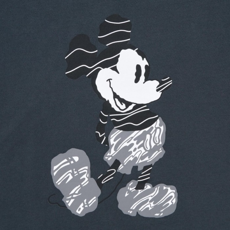 Camiseta Uniqlo Mickey Stands UT Short-Sleeve Mujer Gris | 9584498