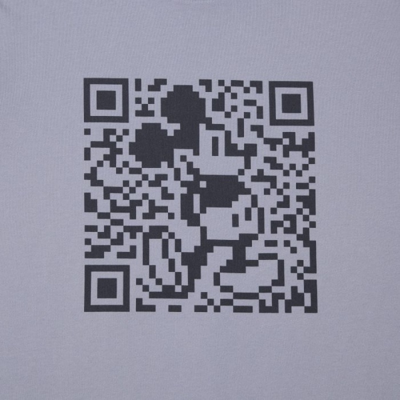Camiseta Uniqlo Mickey Stands UT Short Sleeve Mujer Gris | 5565260