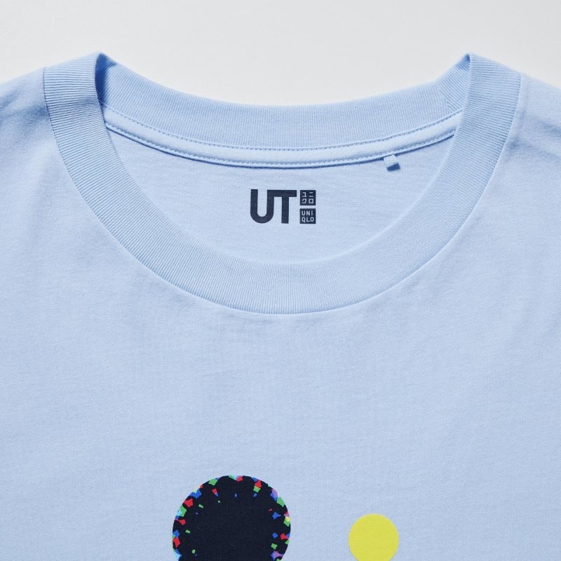 Camiseta Uniqlo Mickey Stands Ut Short Sleeve Graphic Hombre Azules | 8868212