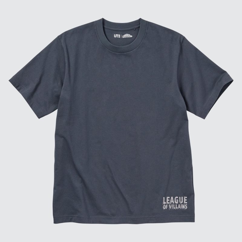 Camiseta Uniqlo My Hero Academia Ut Short-sleeve Graphic Hombre Gris | 8874487