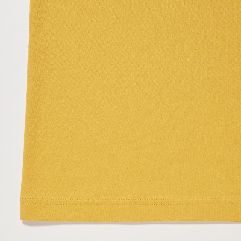 Camiseta Uniqlo Naruto Ut Short-sleeve Graphic Naruto Uzumaki Hombre Amarillo | 3715105