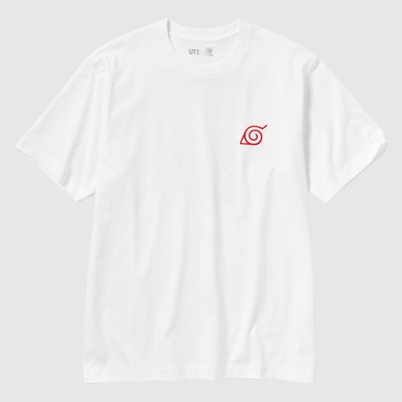 Camiseta Uniqlo Naruto Ut Short-sleeve Graphic Minato Namikaze Hombre Blancas | 9464384