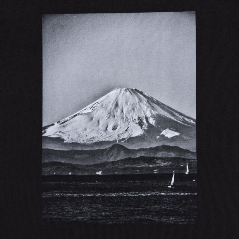 Camiseta Uniqlo PEACE FOR ALL Short-Sleeve Graphic Daido Moriyama Mujer Negras | 204213