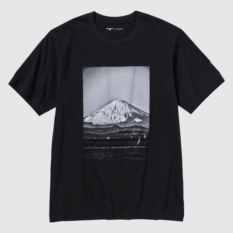 Camiseta Uniqlo Peace For All Daido Moriyama Short-sleeve Graphic Hombre Negras | 1051918