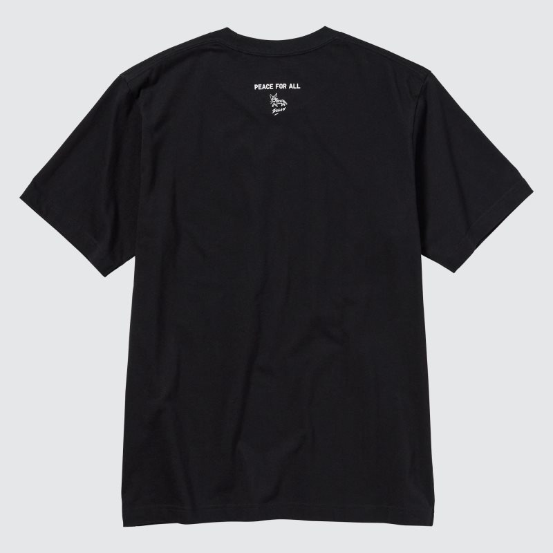 Camiseta Uniqlo Peace For All Daido Moriyama Short-sleeve Graphic Hombre Negras | 1051918