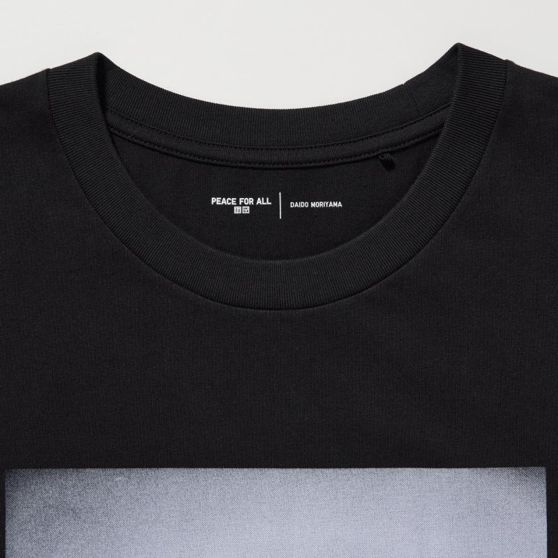 Camiseta Uniqlo Peace For All Daido Moriyama Short-sleeve Graphic Hombre Negras | 1051918
