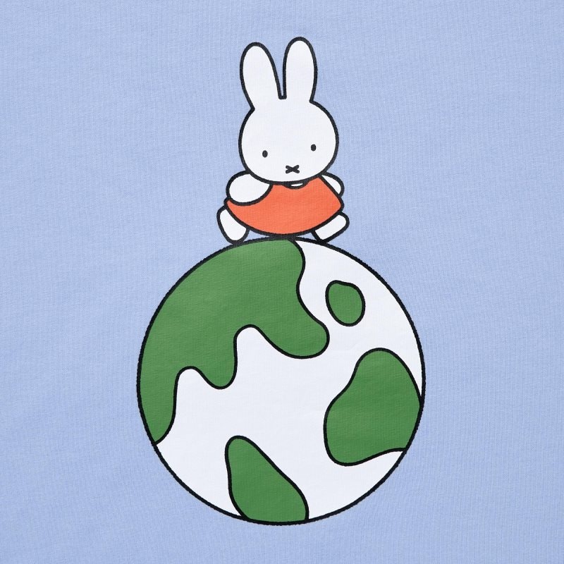 Camiseta Uniqlo Peace For All Dick Bruna Short-sleeve Graphic Hombre Azules | 2874678