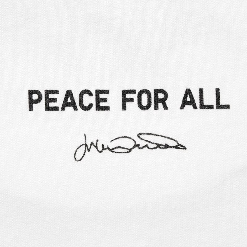 Camiseta Uniqlo Peace For All Julian Opie Short-sleeve Graphic Hombre Blancas | 3981640