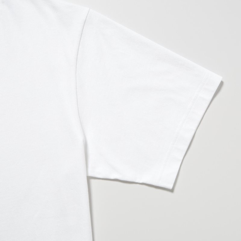 Camiseta Uniqlo Peace For All Ut Jw Anderson Short-sleeve Graphic Hombre Blancas | 4462973