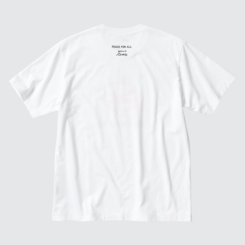 Camiseta Uniqlo Peace For All Ut Tadao Ando Short-sleeve Graphic Hombre Blancas | 8443907