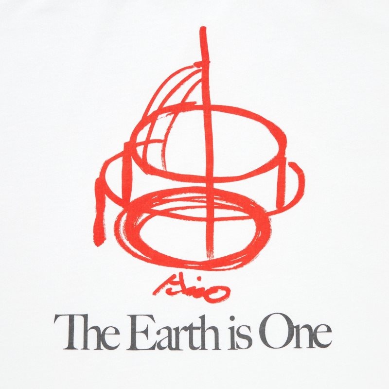 Camiseta Uniqlo Peace For All Ut Tadao Ando Short-sleeve Graphic Hombre Blancas | 8443907
