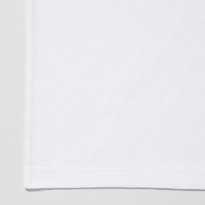 Camiseta Uniqlo Peanuts Hawaii UT Short Sleeve Mujer Blancas | 2699426