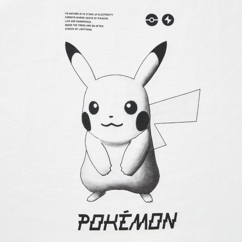 Camiseta Uniqlo Pokémon Masters Ex Ut Oversized Short-sleeve Graphic Hombre Blancas | 1740005