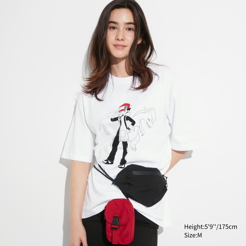 Camiseta Uniqlo Pokémon Masters Ex Ut Oversized Short-sleeve Graphic Hombre Blancas | 4404537