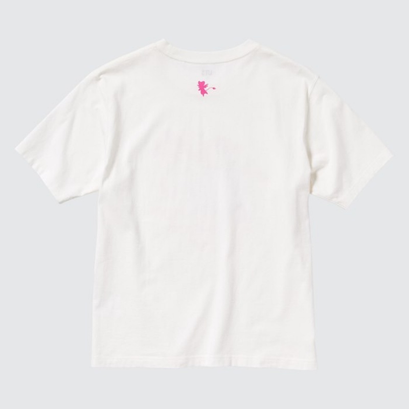 Camiseta Uniqlo The World of CLAMP UT Short Sleeve Mujer Blancas | 8383027